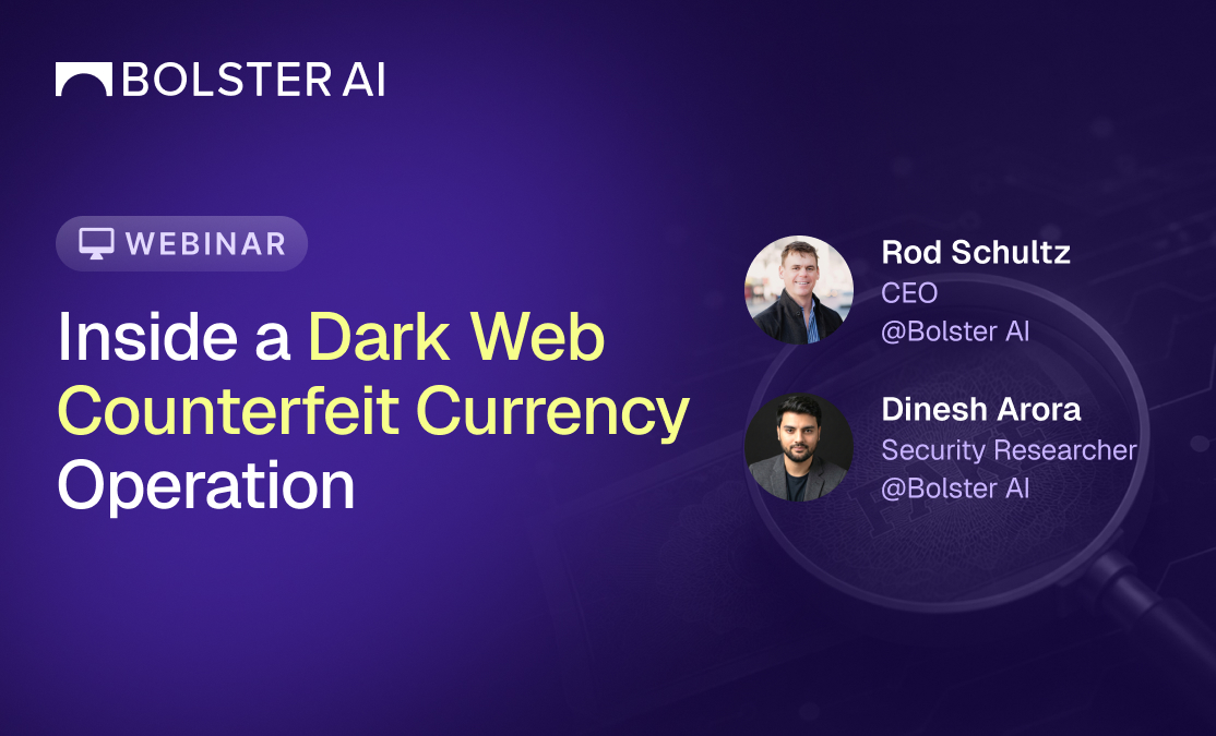 Inside a Dark Web Counterfeit Currency Operation